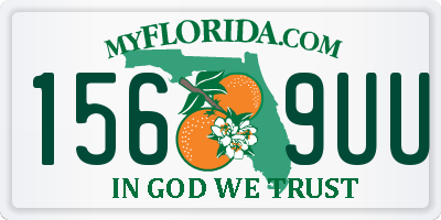 FL license plate 1569UU