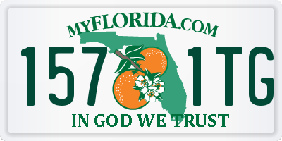 FL license plate 1571TG