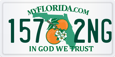 FL license plate 1572NG