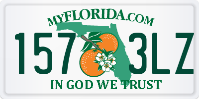 FL license plate 1573LZ