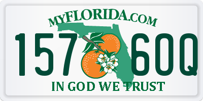 FL license plate 1576OQ