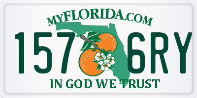 FL license plate 1576RY