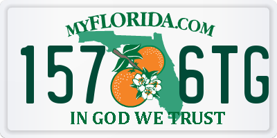 FL license plate 1576TG