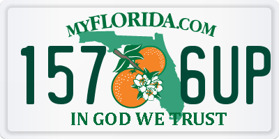 FL license plate 1576UP