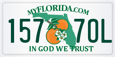 FL license plate 1577OL