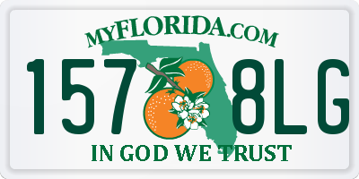 FL license plate 1578LG