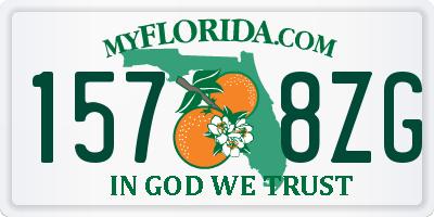 FL license plate 1578ZG