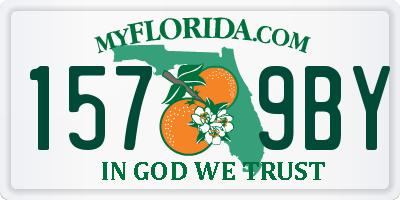 FL license plate 1579BY