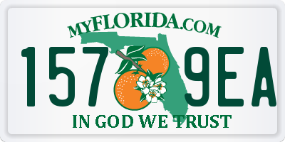 FL license plate 1579EA