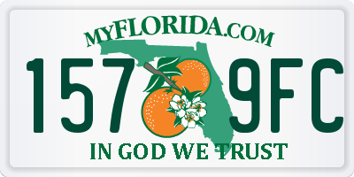FL license plate 1579FC