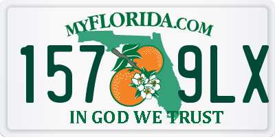 FL license plate 1579LX