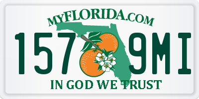 FL license plate 1579MI
