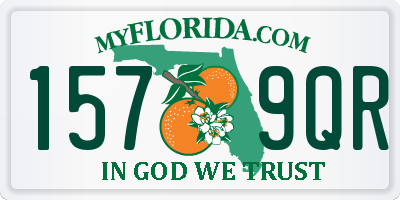 FL license plate 1579QR