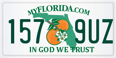 FL license plate 1579UZ