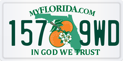 FL license plate 1579WD