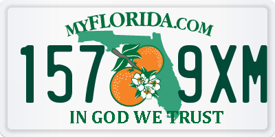 FL license plate 1579XM