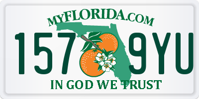 FL license plate 1579YU