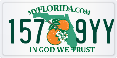 FL license plate 1579YY