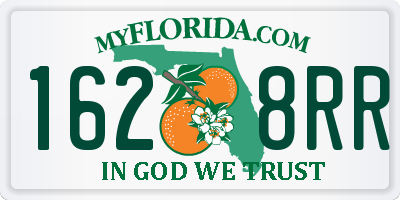 FL license plate 1628RR