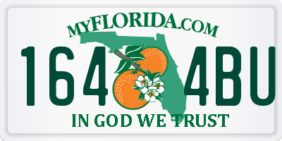 FL license plate 1644BU