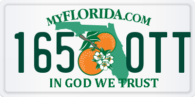 FL license plate 1650TT