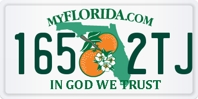 FL license plate 1652TJ