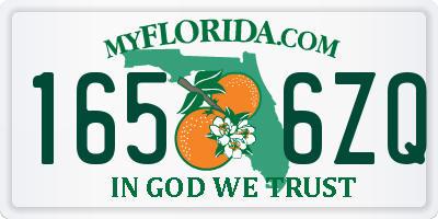 FL license plate 1656ZQ