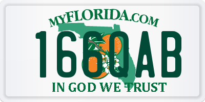 FL license plate 166QAB