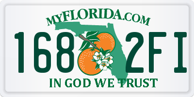 FL license plate 1682FI