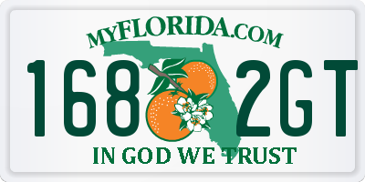 FL license plate 1682GT