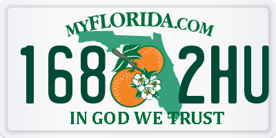 FL license plate 1682HU
