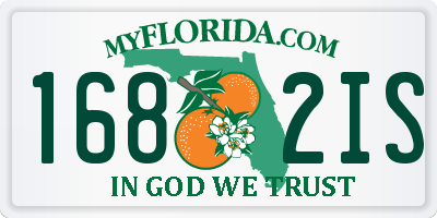 FL license plate 1682IS