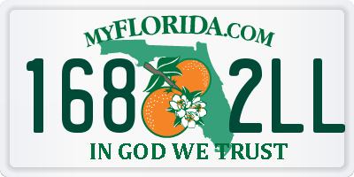 FL license plate 1682LL