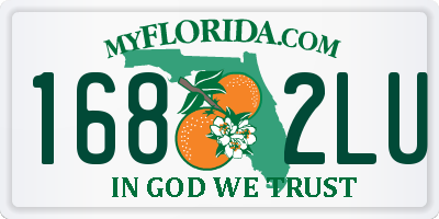 FL license plate 1682LU