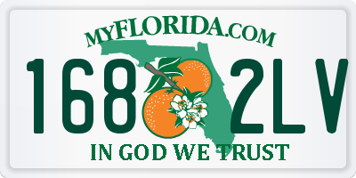 FL license plate 1682LV