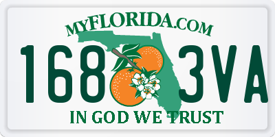 FL license plate 1683VA
