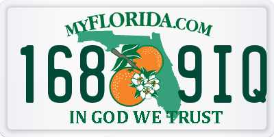 FL license plate 1689IQ