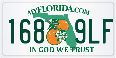 FL license plate 1689LF