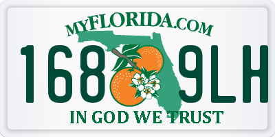 FL license plate 1689LH