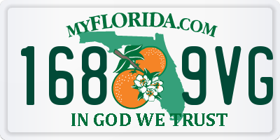 FL license plate 1689VG
