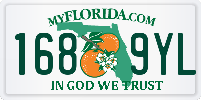 FL license plate 1689YL