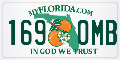 FL license plate 1690MB