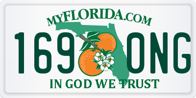 FL license plate 1690NG