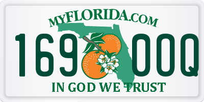 FL license plate 1690OQ