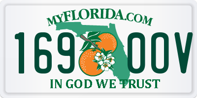 FL license plate 1690OV