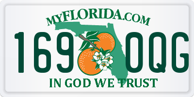 FL license plate 1690QG