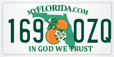 FL license plate 1690ZQ