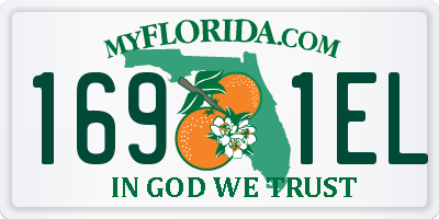 FL license plate 1691EL