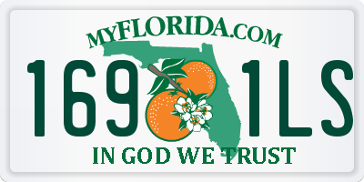 FL license plate 1691LS