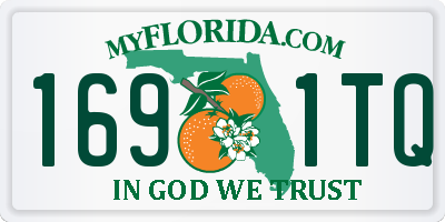FL license plate 1691TQ